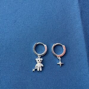 925 Italy Sterling Silver Kids Earrings